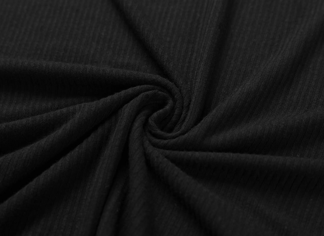 Womens Long Sleeve Polo Shirts Collared Button Down Ribbed Knit Tops Solid Tees